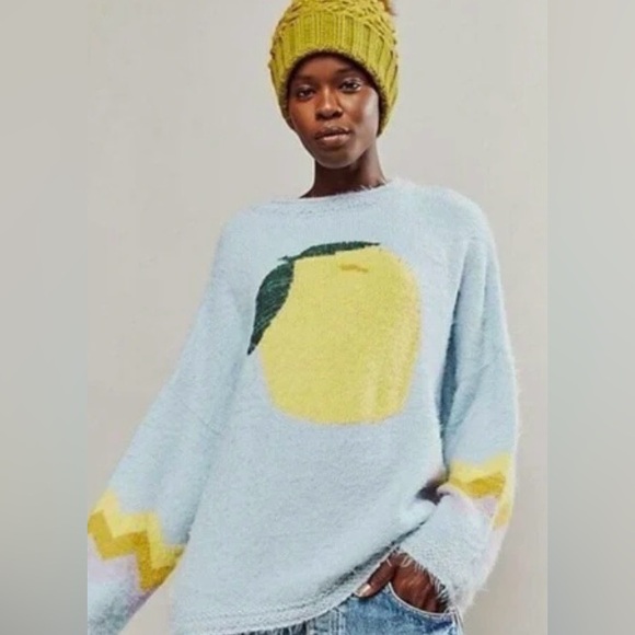 Free People Sweaters - Free People Just Peachy Pullover Sweater Size M